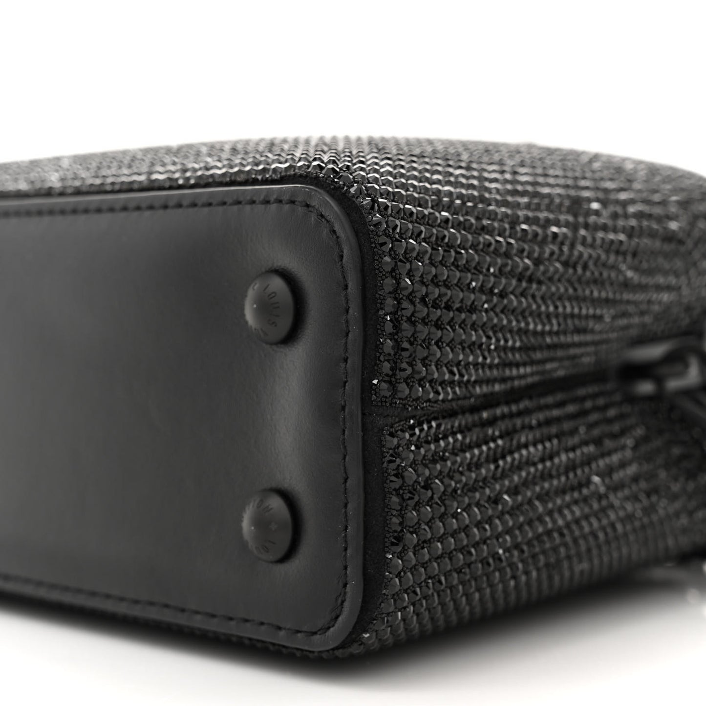 Swarovski Calfskin Capucines Mini Black