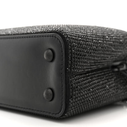 Louis Vuitton Swarovski Calfskin Capucines Mini Black 10 of 11