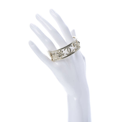 Chanel CC Charms Cuff Bracelet Gold 2 of 5