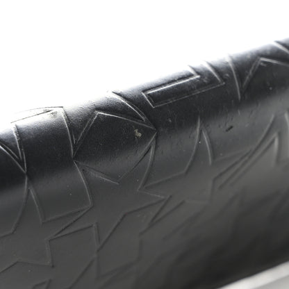 Givenchy Calfskin Logo Star Embossed Zip Around Wallet Black 12 of 19