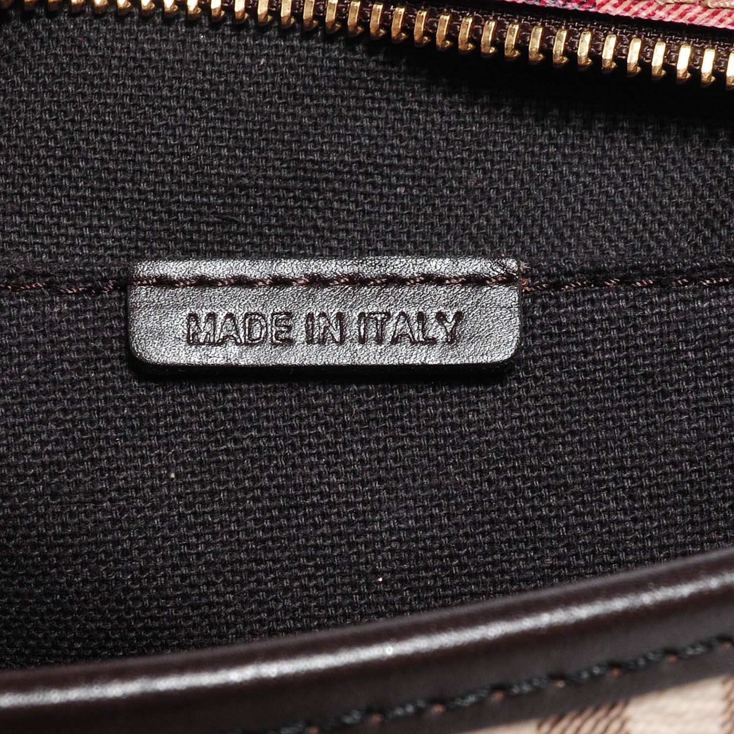 Burberry Haymarket Check Tote 6 of 8
