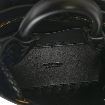 Bottega Veneta Nappa Intrecciato Small Andiamo Shoulder Bag Black 5 of 9