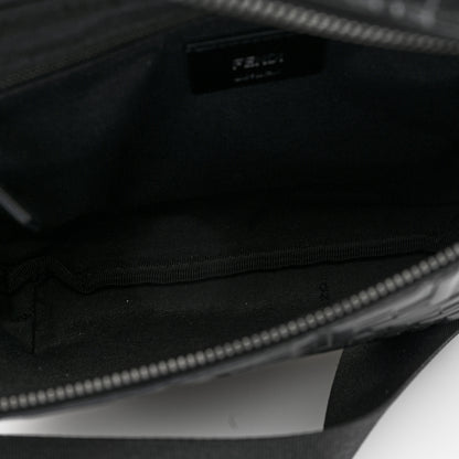 Fendi Nappa FF 1974 Embossed Belt Bag Black Black 5 of 9