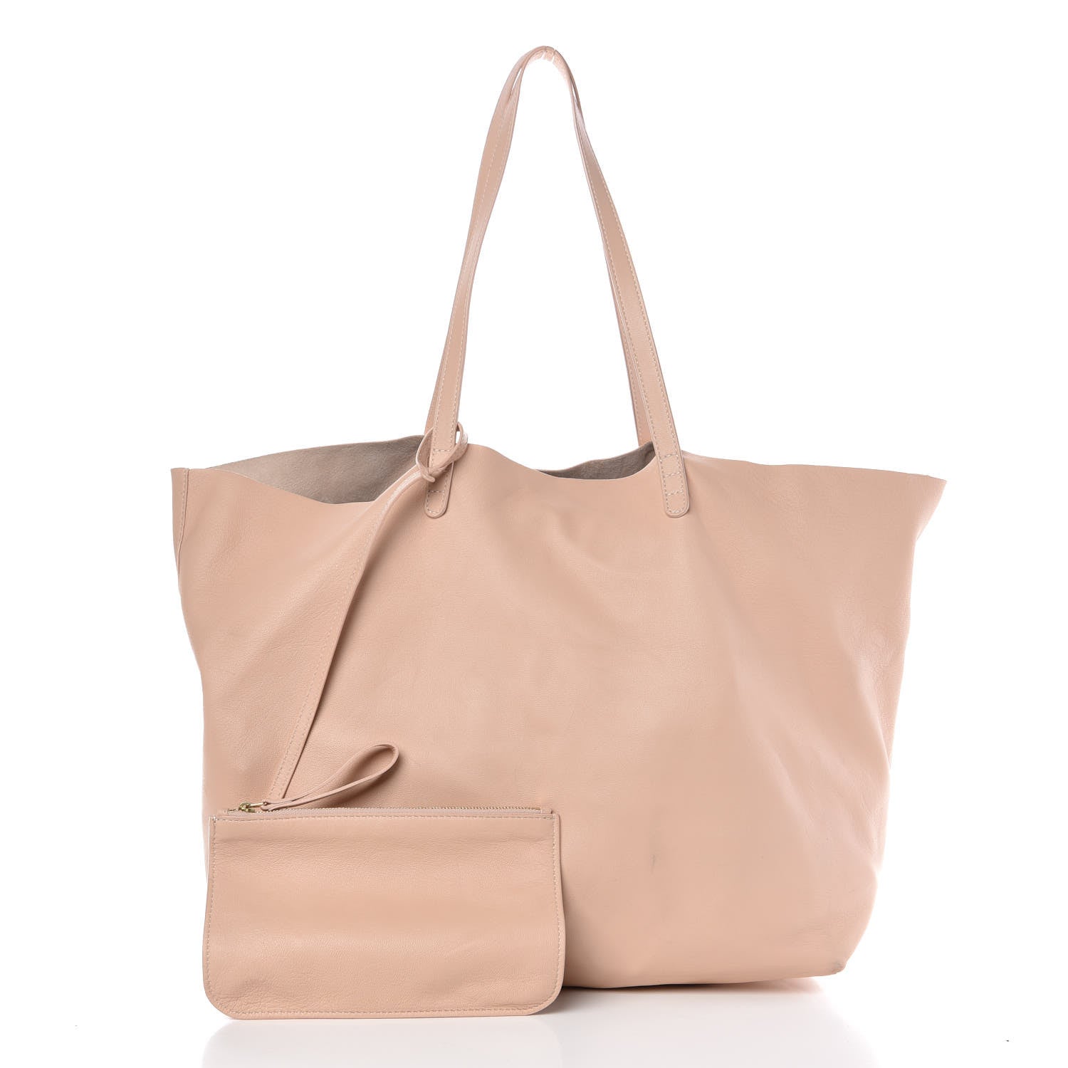 Mansur Gavriel Lambskin Oversized Tote Rosa 3 of 12