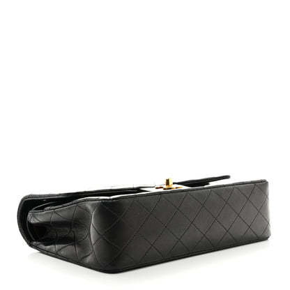 Chanel Lambskin Quilted Medium Double Flap Black 4 of 11