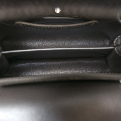 Louis Vuitton Lizard Mini Capucines Argento 5 of 9