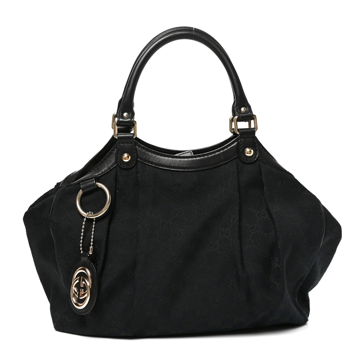 Monogram Medium Sukey Black