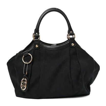 Gucci Monogram Medium Sukey Black 1 of 10