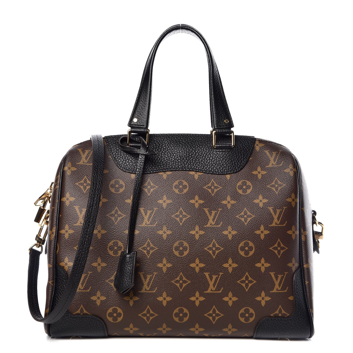Louis Vuitton Monogram Retiro NM Black 1 of 10