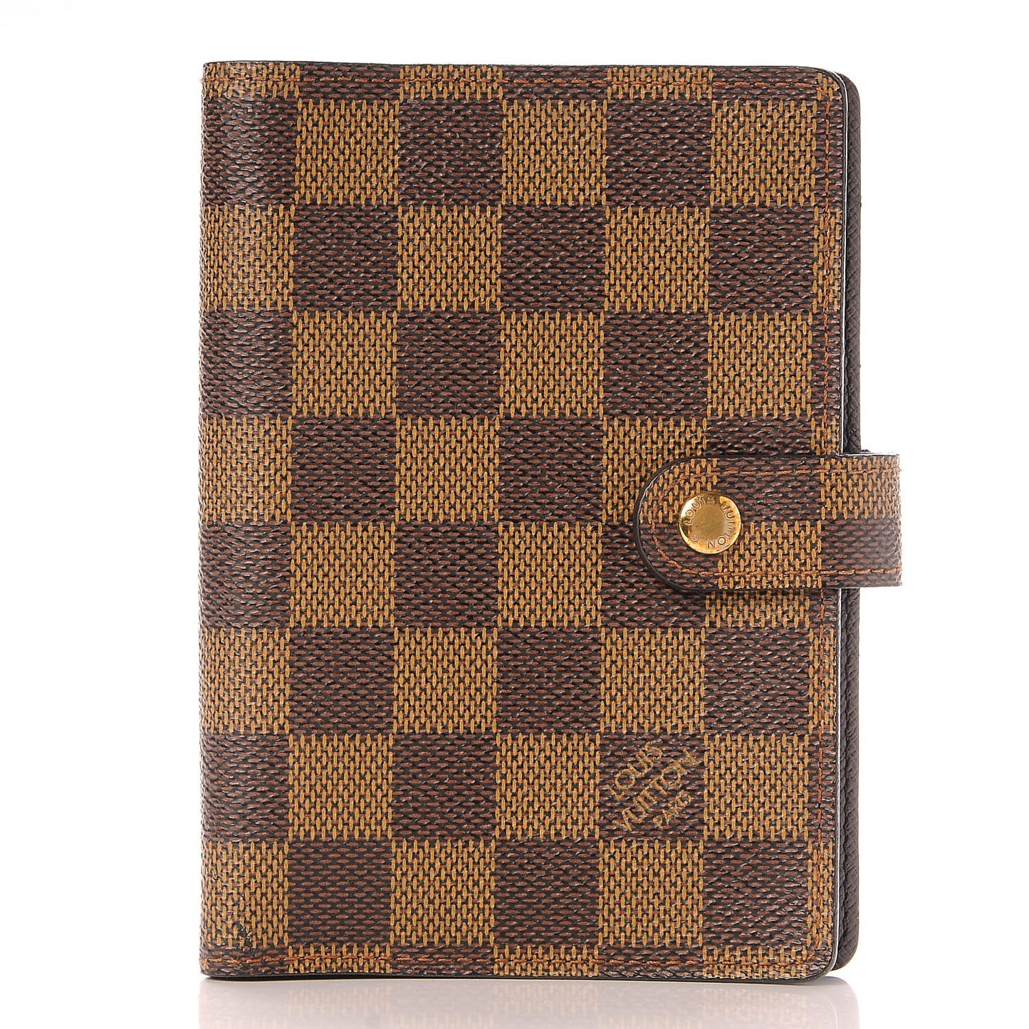 Damier Ebene Small Ring Agenda Cover