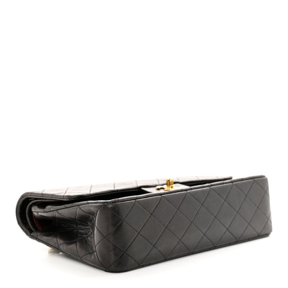 Chanel Lambskin Quilted Medium Double Flap Black 4 of 18