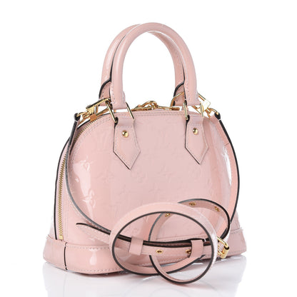 Louis Vuitton Vernis Alma BB Rose Ballerine 4 of 8