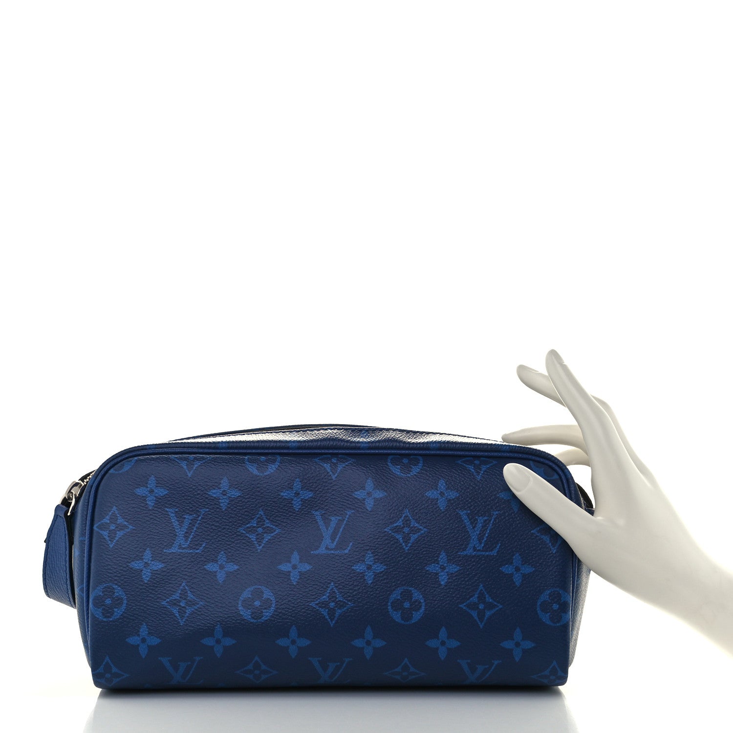 Louis Vuitton Taigarama Dopp Kit Toilet Pouch Cobalt 2 of 12