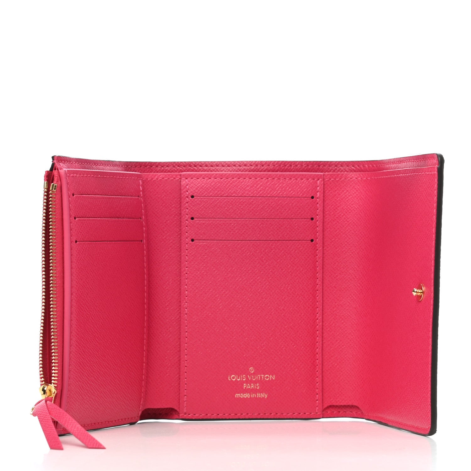 Louis Vuitton Monogram 2019 Christmas Animation Victorine Wallet Fuchsia 5 of 8