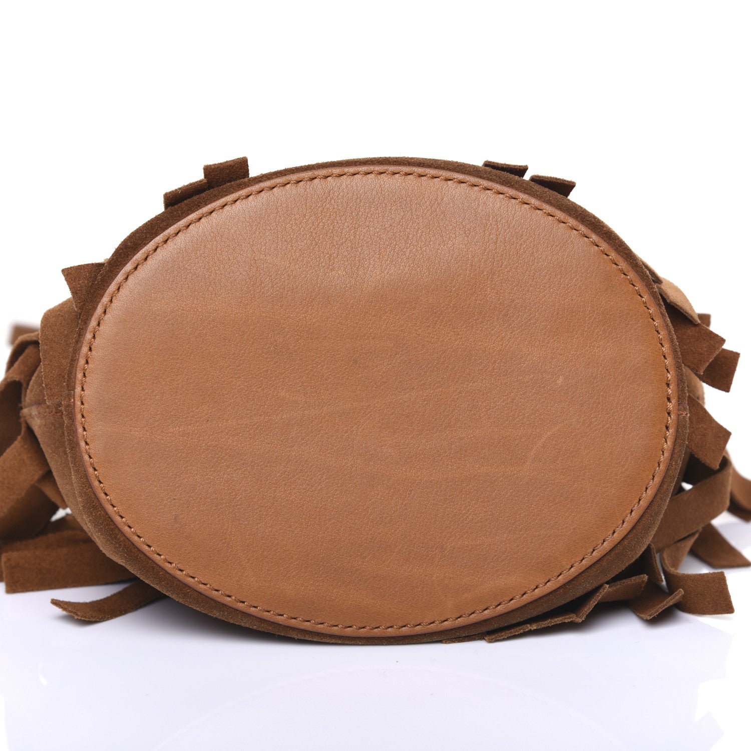 Burberry Suede Fringe Mini Bucket Bag 8 of 15