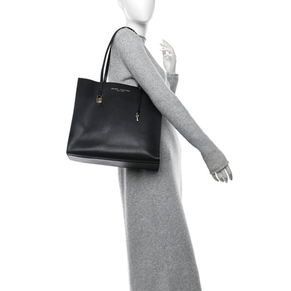 Marc Jacobs Grained Calfskin Grind Shopper Tote Black 2 of 11