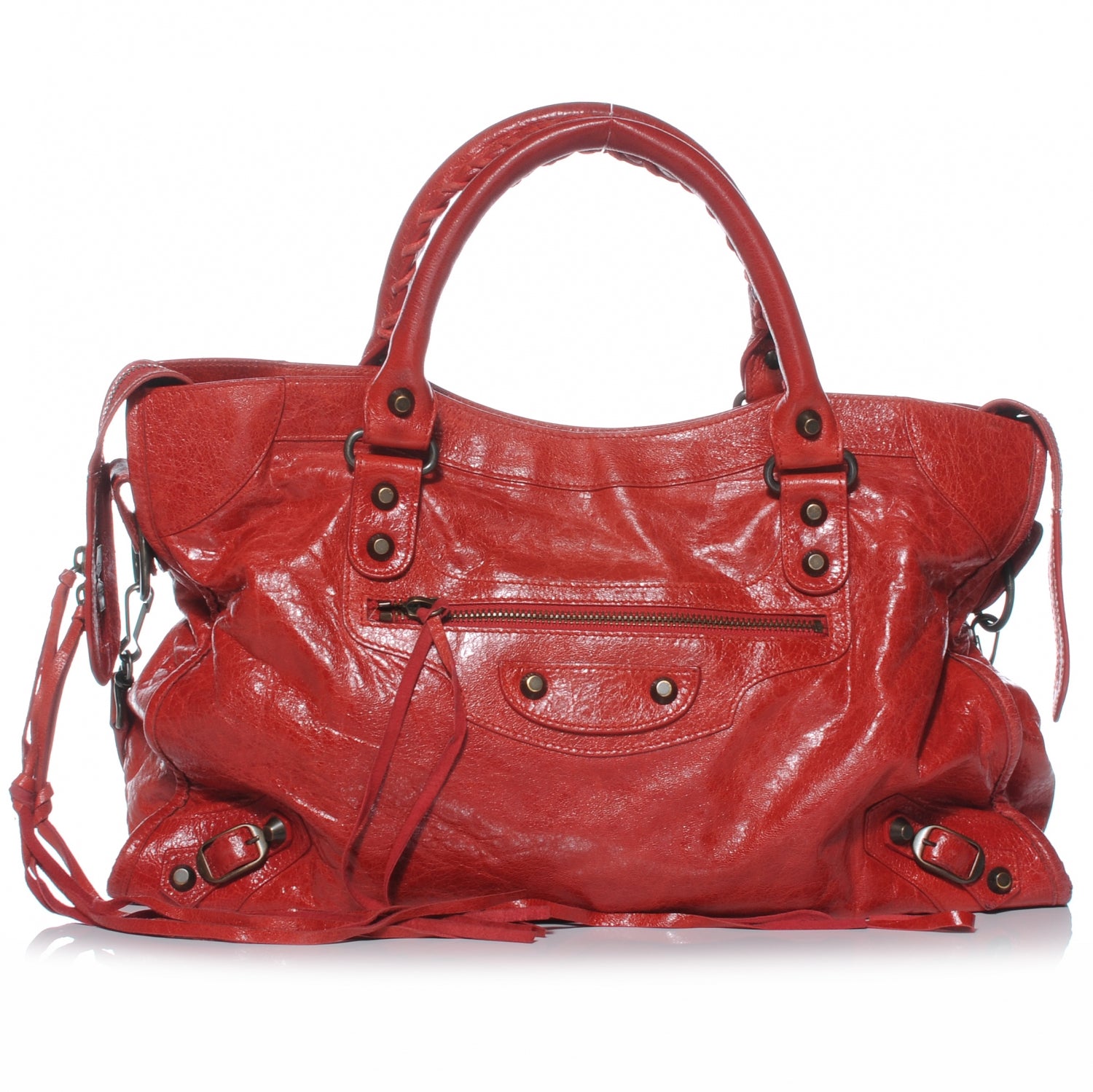 Balenciaga Chevre City Rouge Vermillon 1 of 8