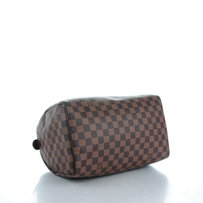 Louis Vuitton Damier Ebene Speedy 30 4 of 9