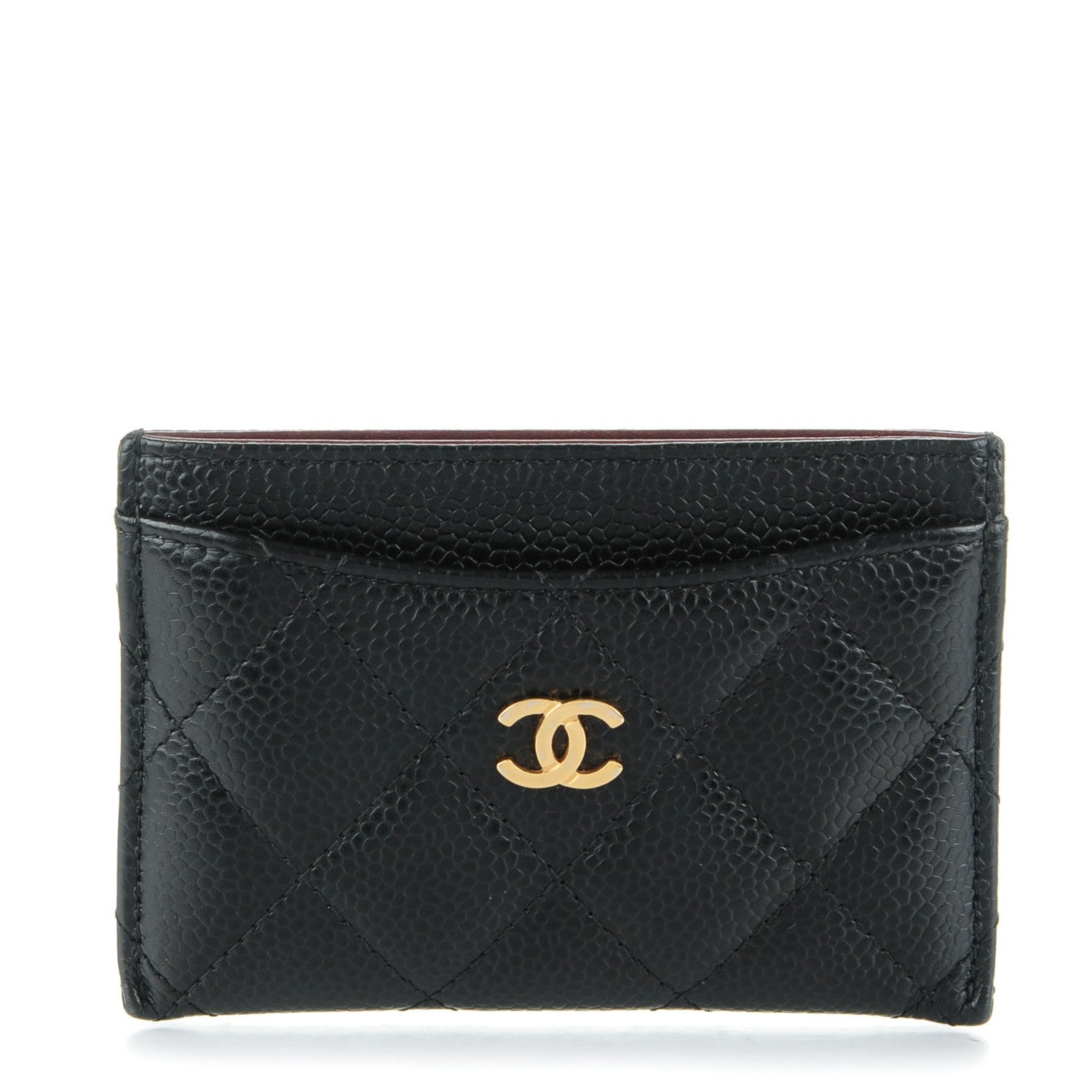 Chanel Caviar Quilted Card Holder Black 1 of 8
