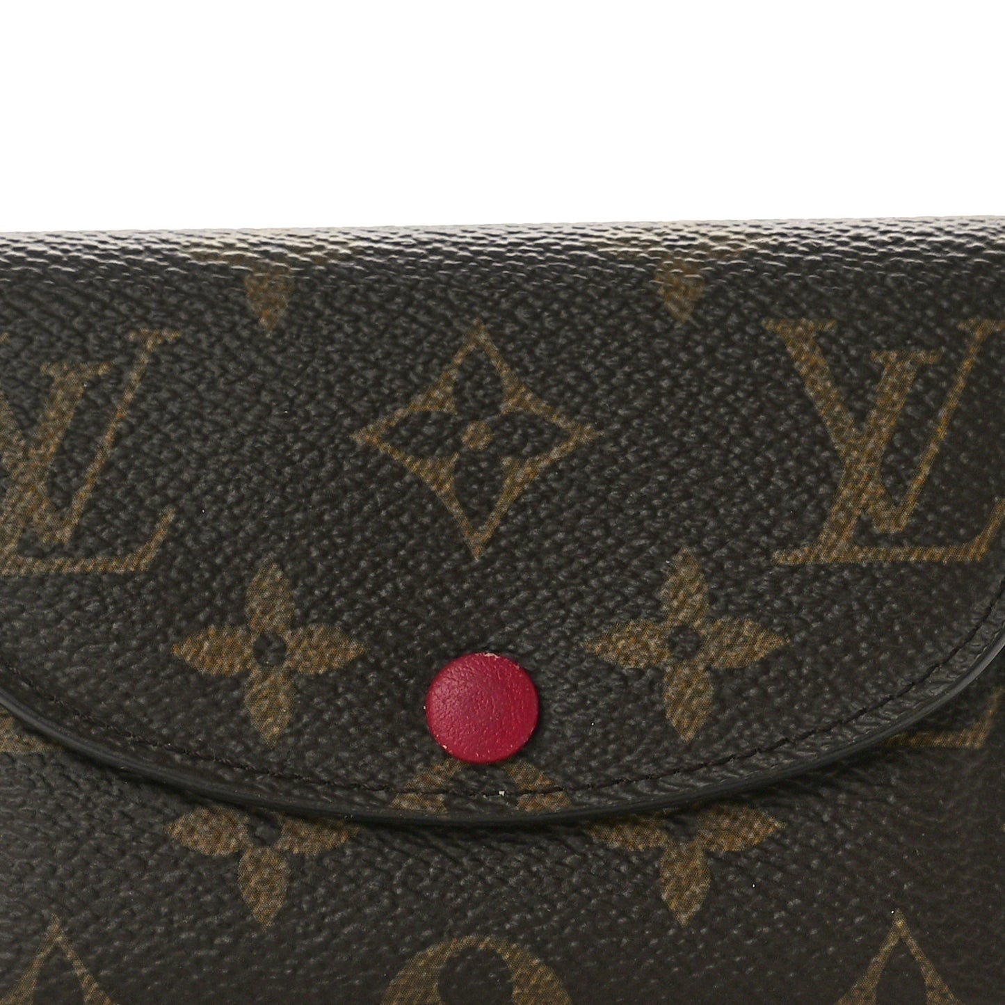 Monogram Rosalie Coin Purse Fuchsia
