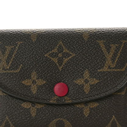 Louis Vuitton Monogram Rosalie Coin Purse Fuchsia 7 of 8