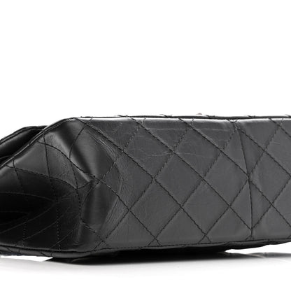 Chanel Aged Calfskin Quilted 2.55 Reissue 226 Flap Black 9 of 11