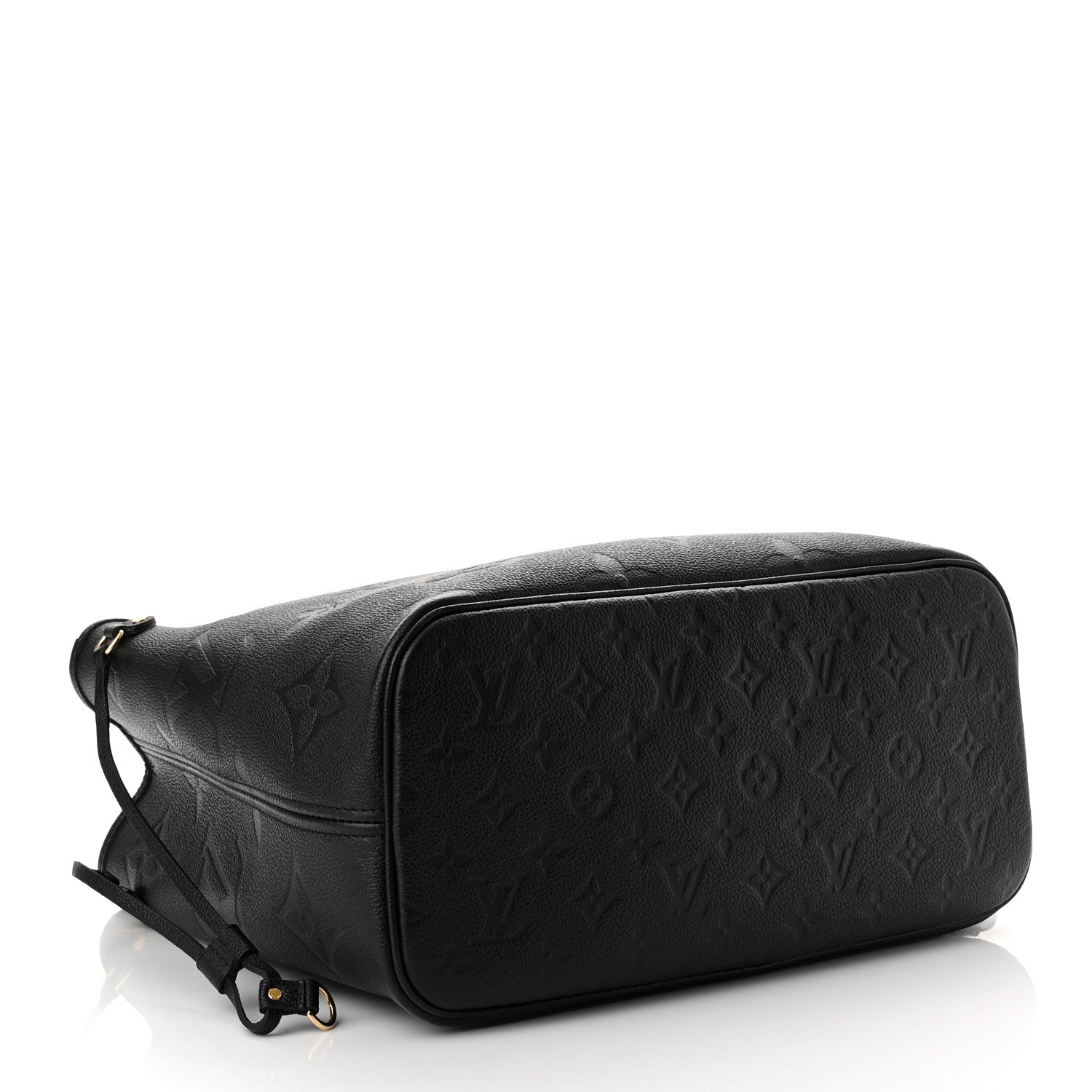 Louis Vuitton Empreinte Monogram Giant Neverfull MM Black 5 of 10