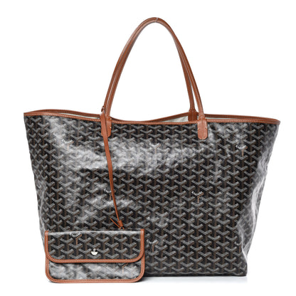 Goyard Goyardine Saint Louis GM Black Gold 1 of 17