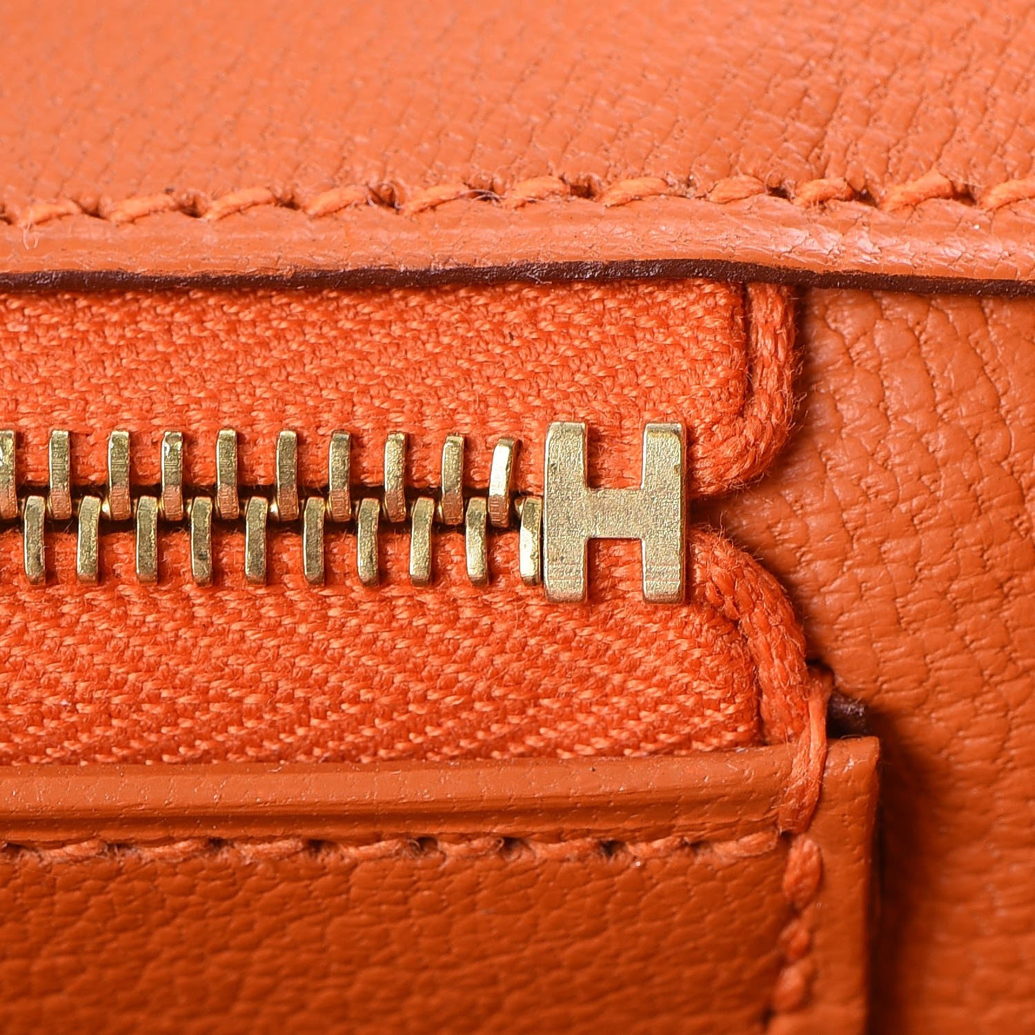 Hermes Togo Birkin 25 Orange 12 of 30