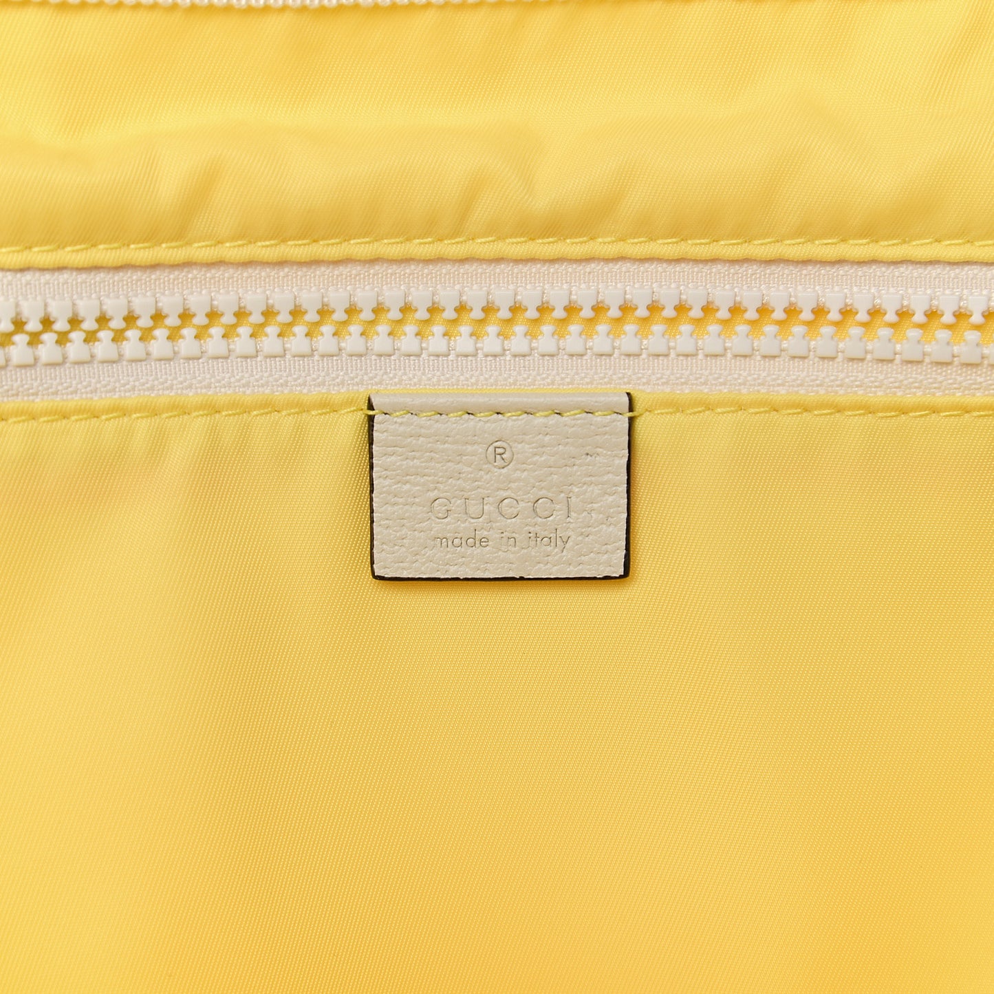 Nylon Twill Blind For Love Interlocking G Backpack Pastel Yellow Multicolor