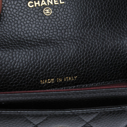 Chanel Caviar Quilted Flap Card Holder Black 6 of 7