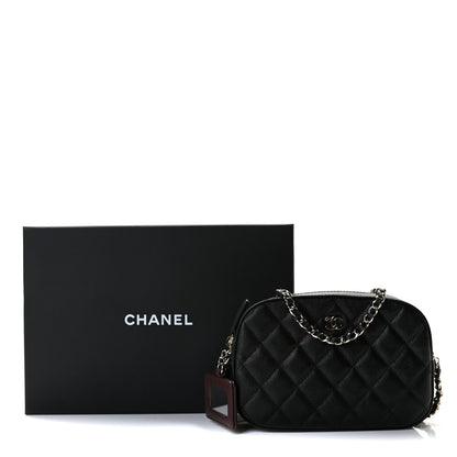 Chanel Caviar Quilted Vanity With Chain Black 8 of 8