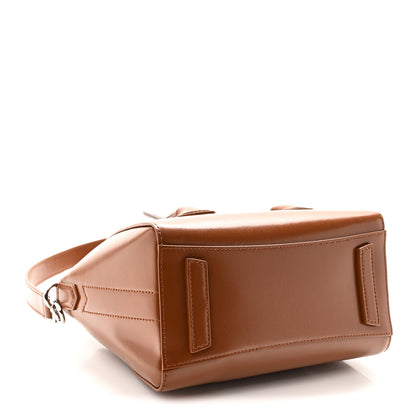 Givenchy Box Calfskin Mini Lock Antigona Shoulder Bag Beige Chestnut 4 of 10