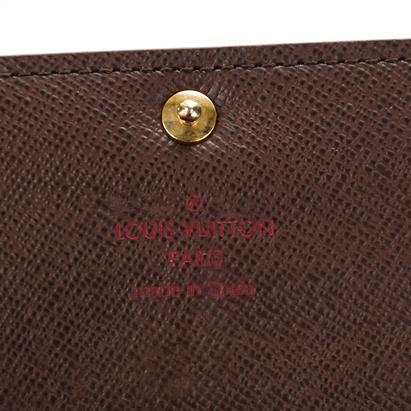 Damier Ebene Sarah Wallet