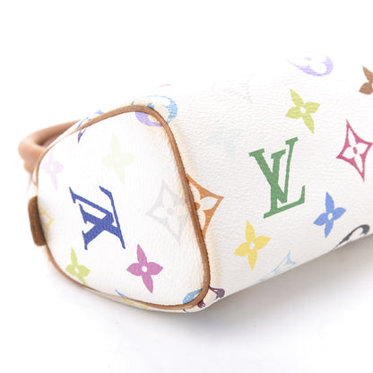 Louis Vuitton Monogram Multicolor Mini Sac HL Speedy White 6 of 9