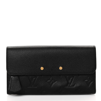 Louis Vuitton Empreinte Pont-Neuf Wallet Black 1 of 8