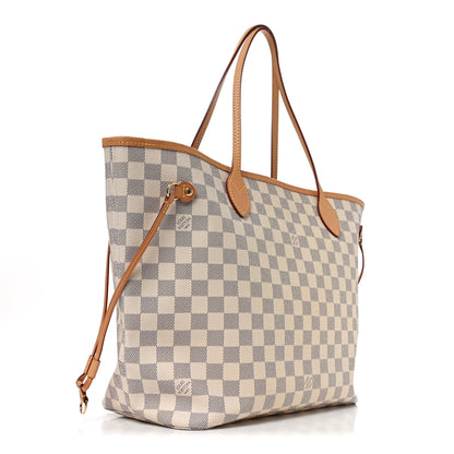 Louis Vuitton Damier Azur Neverfull MM 3 of 9