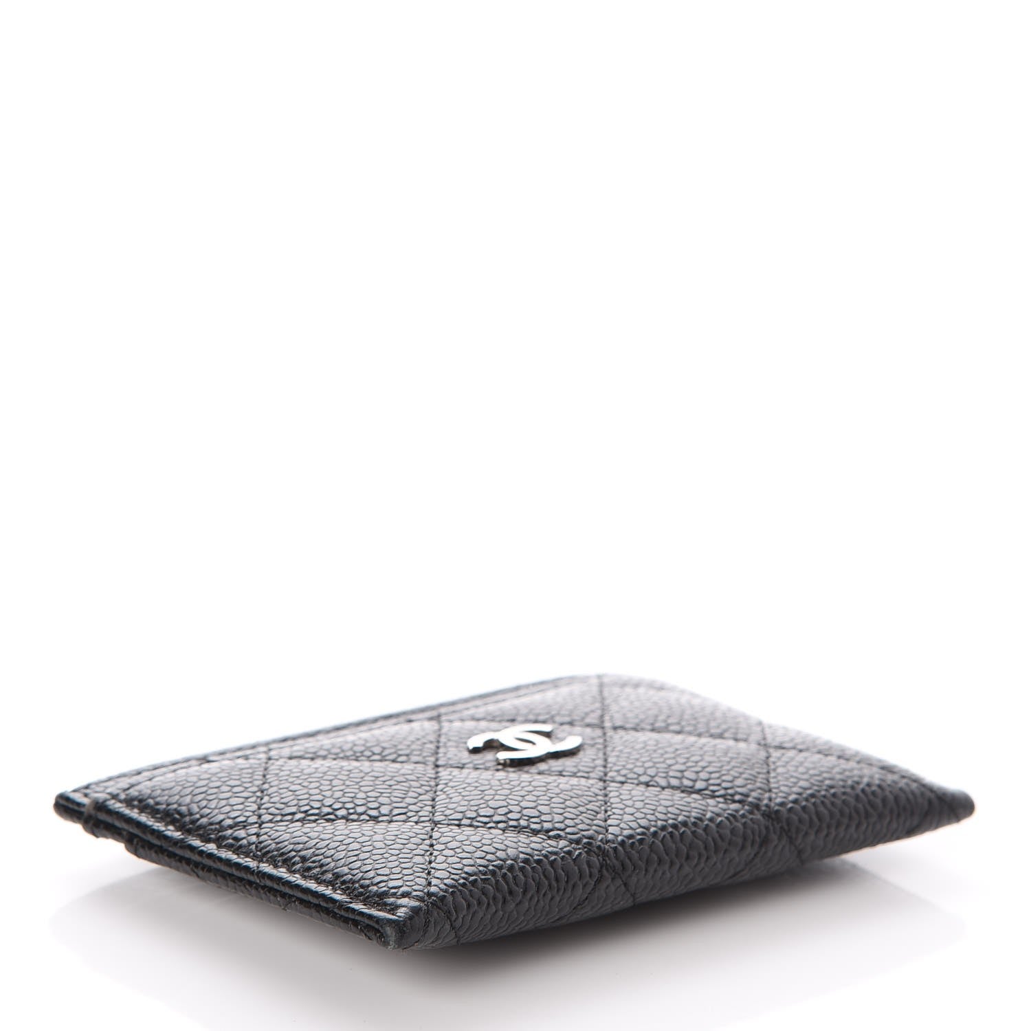 Chanel Caviar Quilted Card Holder Black 4 of 9