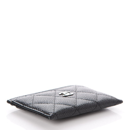 Chanel Caviar Quilted Card Holder Black 4 of 9
