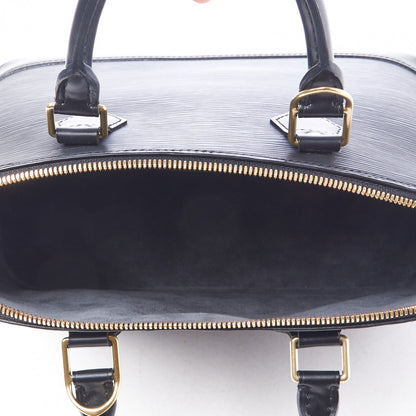 Louis Vuitton Epi Alma PM Black 4 of 10