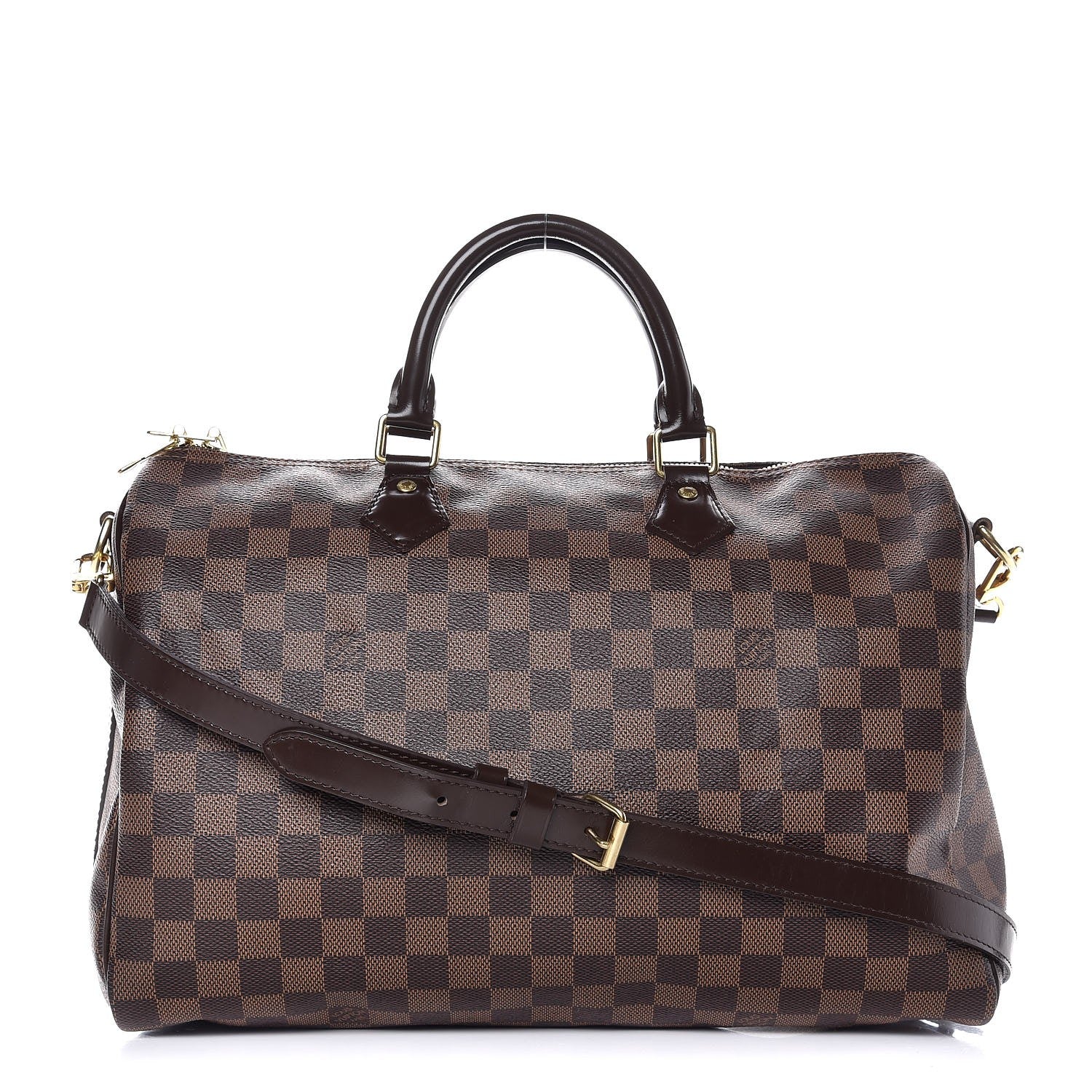Louis Vuitton Damier Ebene Speedy Bandouliere 35 1 of 10
