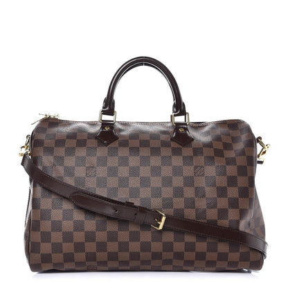Louis Vuitton Damier Ebene Speedy Bandouliere 35 1 of 10