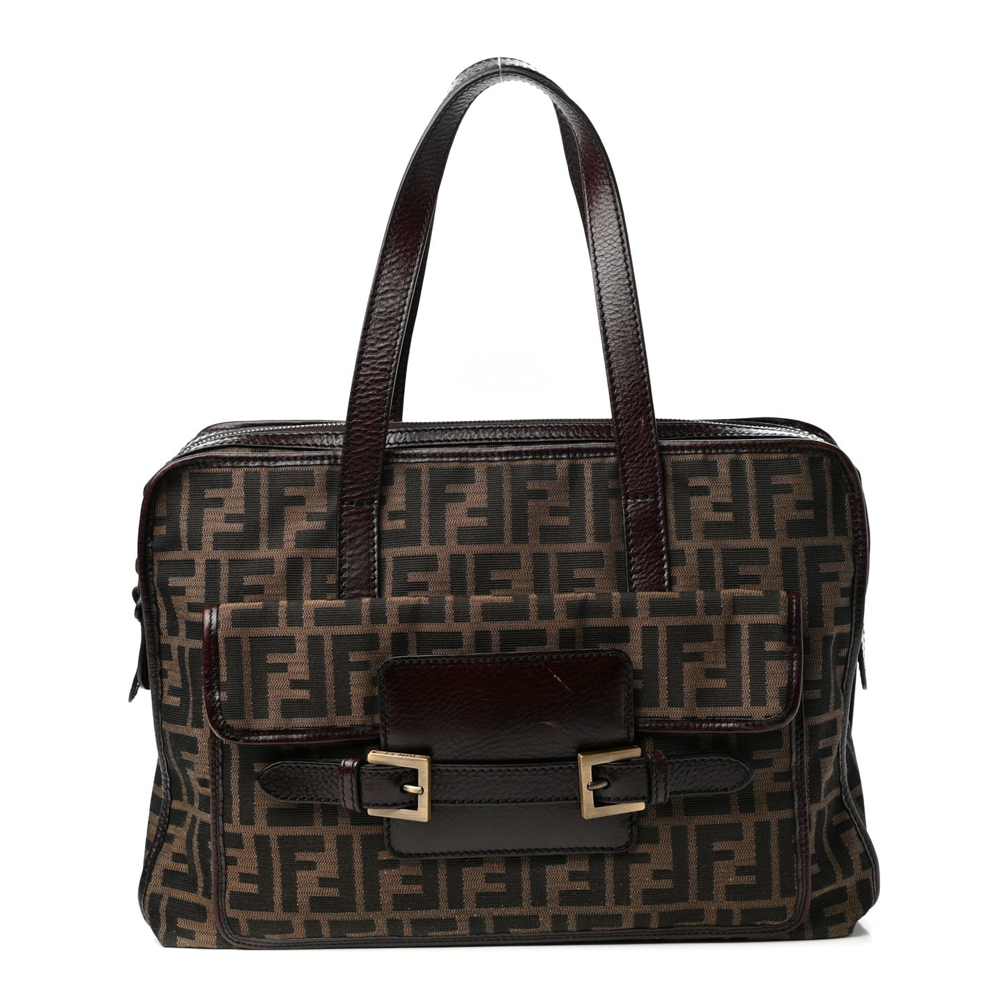 Zucca Pocket Shoulder Bag Tobacco