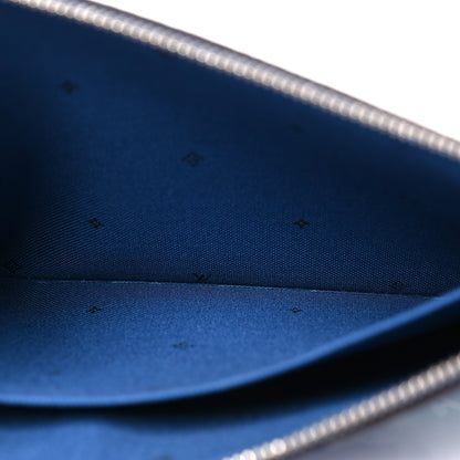 Louis Vuitton Monogram Escale Neverfull MM GM Pochette Blue 6 of 8