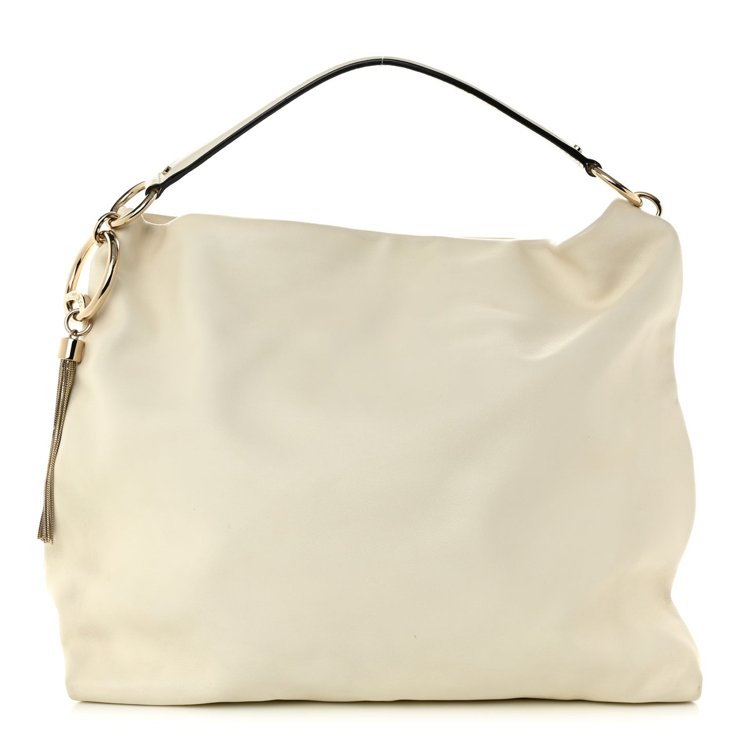 Smooth Calfskin Callie Hobo Bag Latte