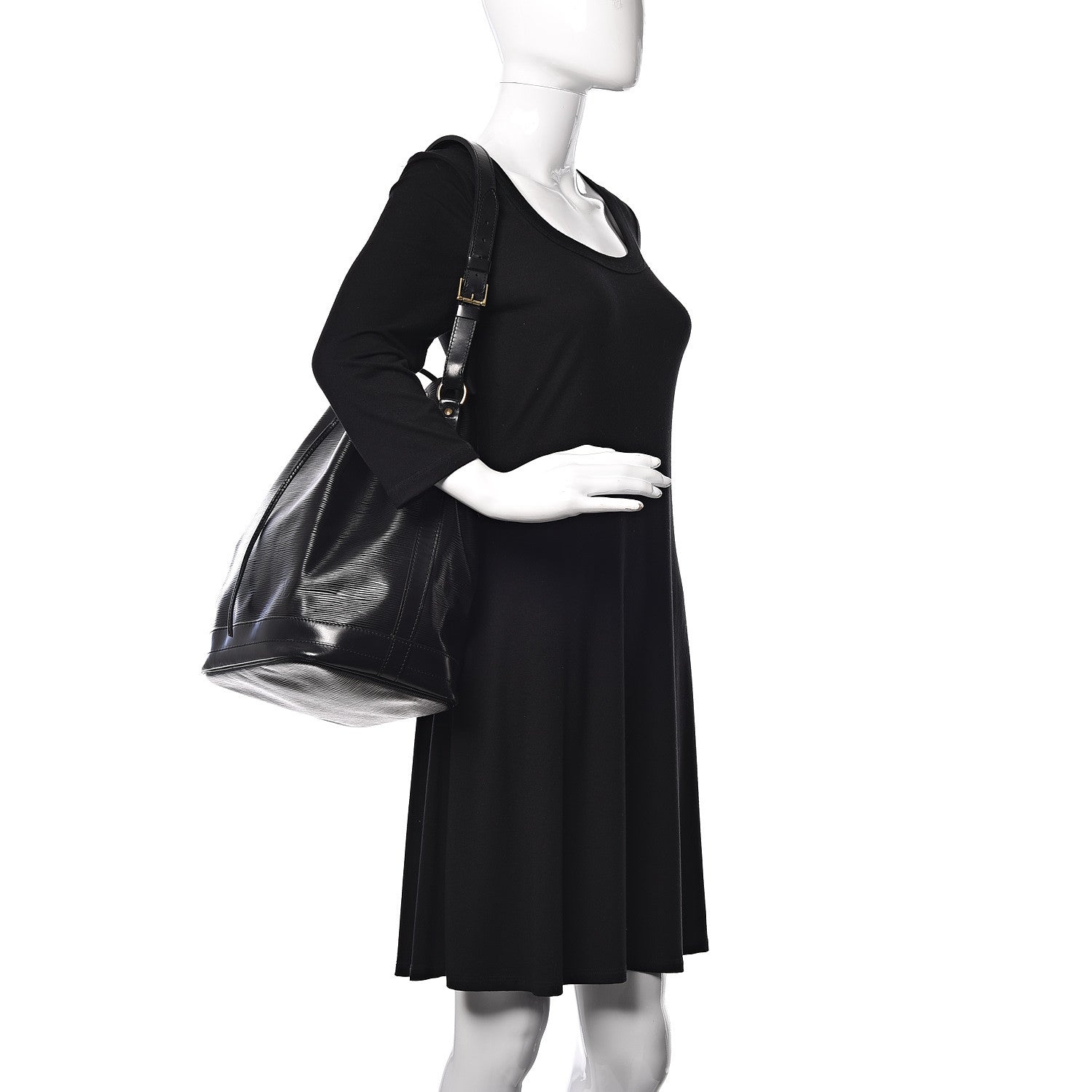 Louis Vuitton Epi Noe Black 2 of 12