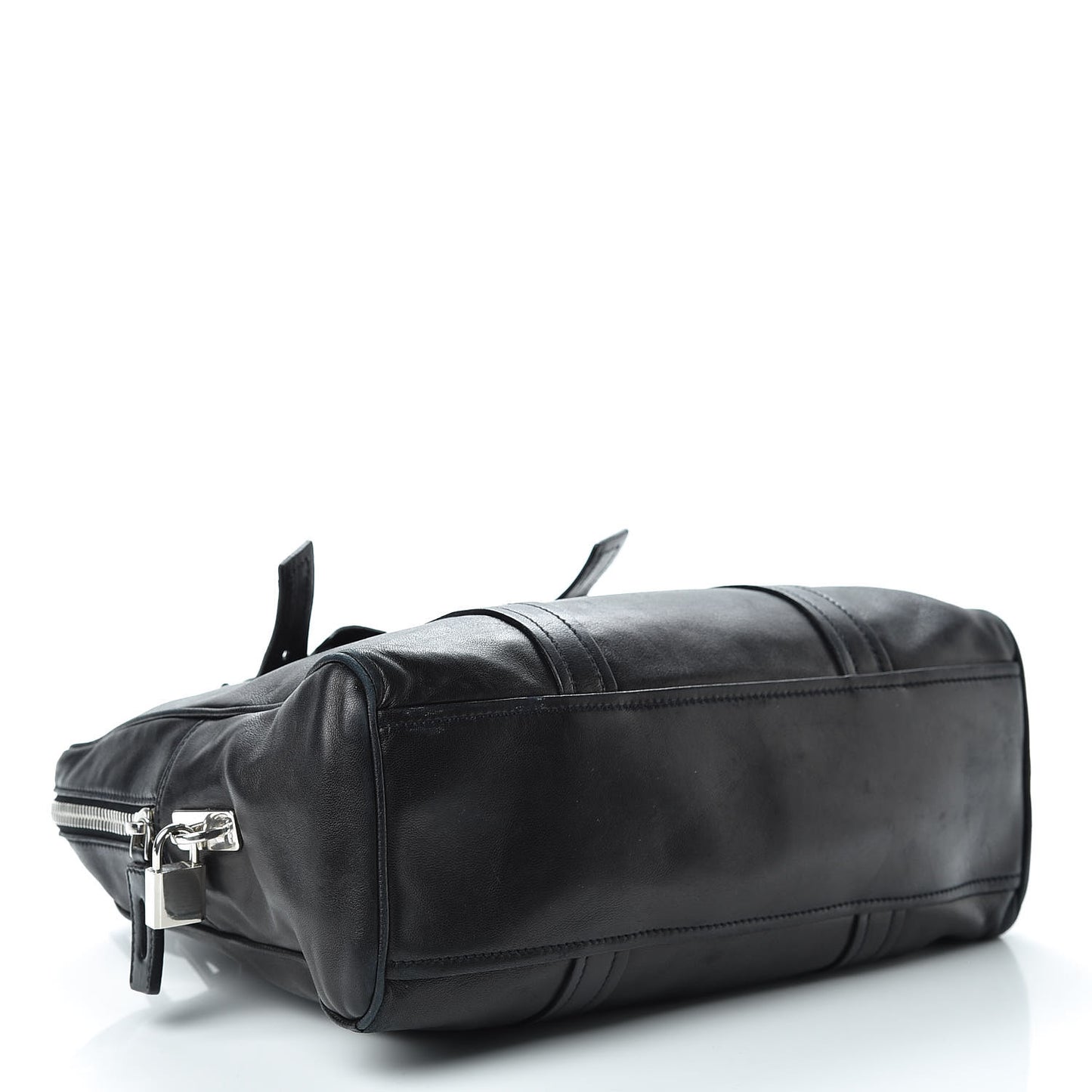 Nappa Satchel Black