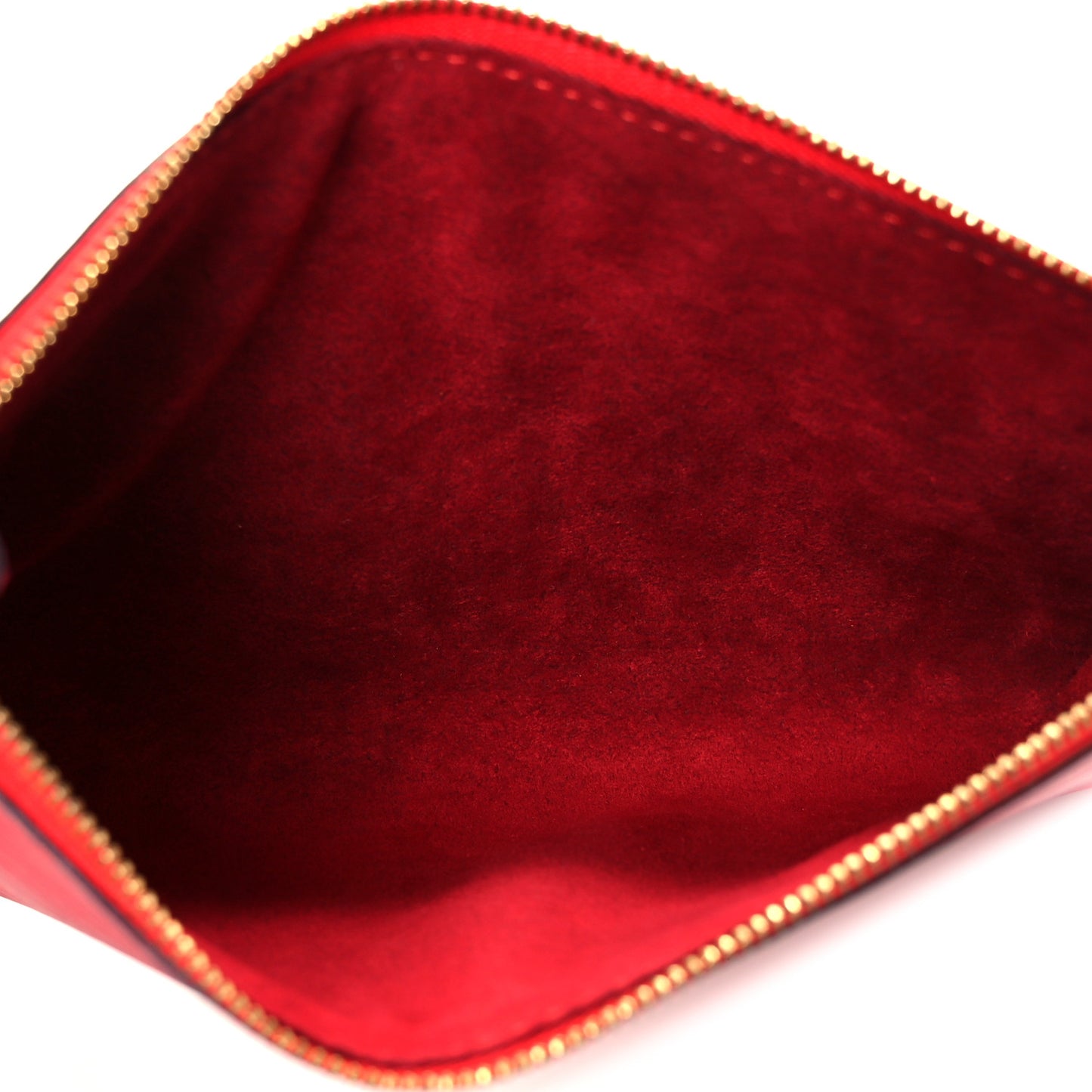Epi Pochette Accessories 21 Castillan Red