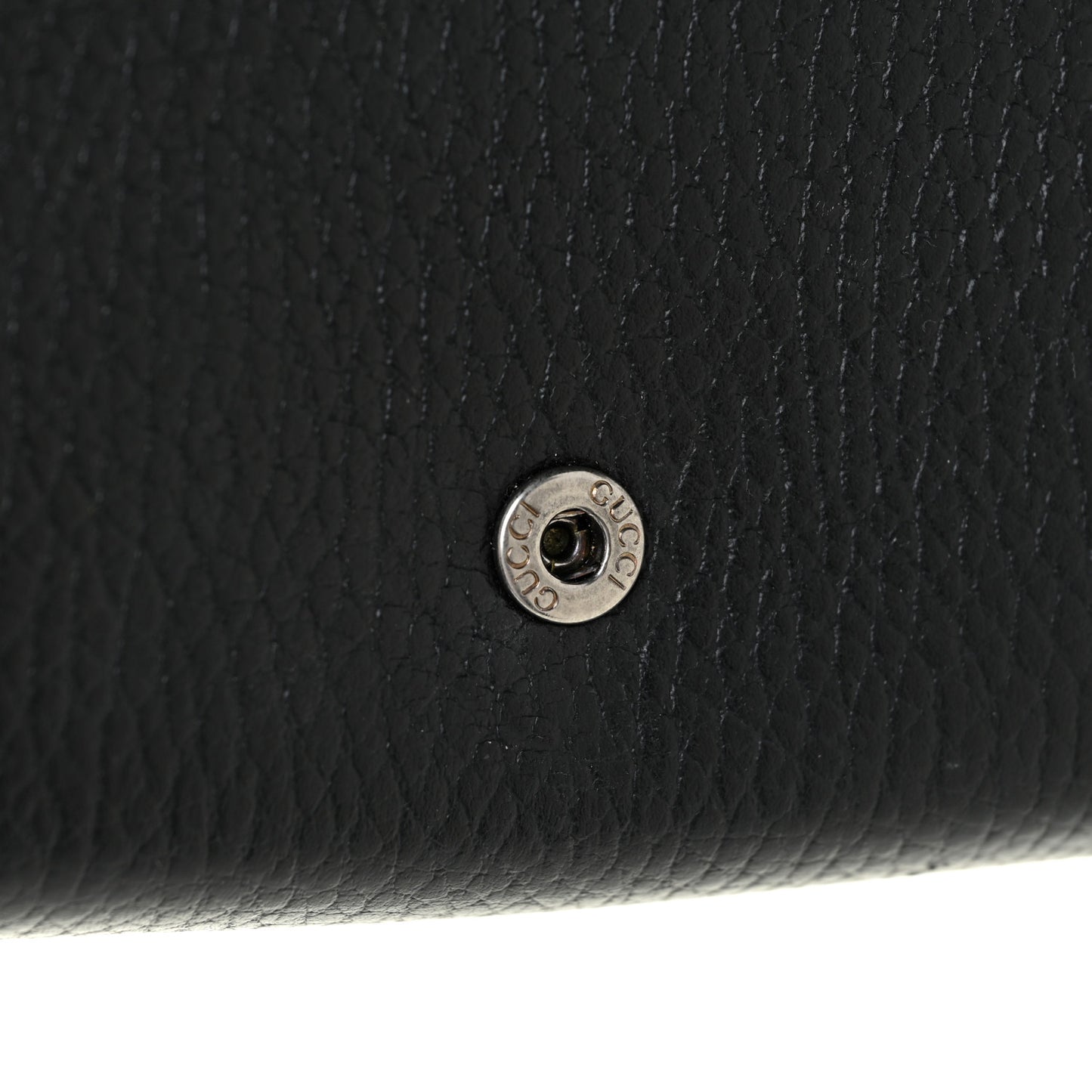 Calfskin Mini Dionysus Chain Wallet Black