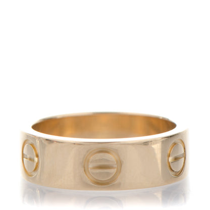 Cartier 18K Yellow Gold 5.5mm LOVE Ring 48 4.5 1 of 4